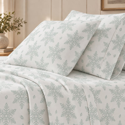 100% Turkish Cotton Winter Flannel Sheet Set