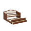 Lit de jour simple avec lit gigogne et 2 tiroirs de rangement-1187990459
