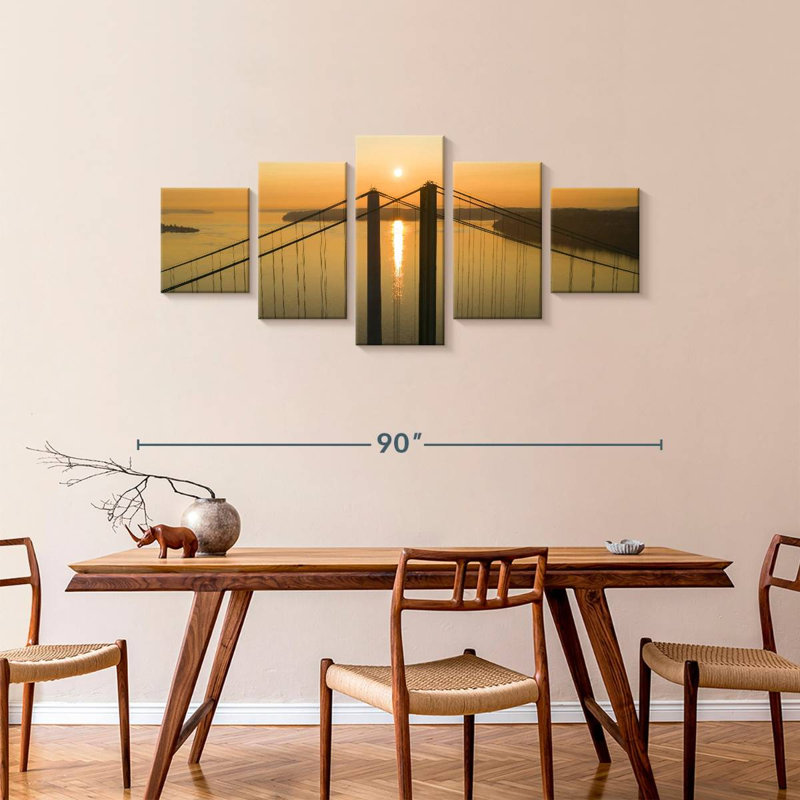 Puget Sound Bridge, 36" H x 80" W