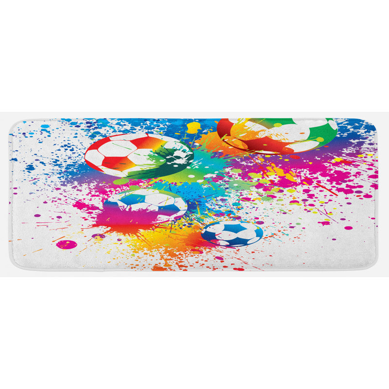 Tapis de cuisine foot