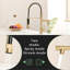 Robinet de cuisine Consoling Gold