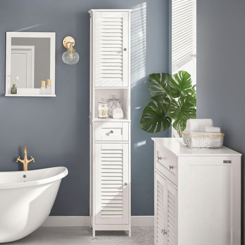 Lyonsdale Linen Cabinet, White