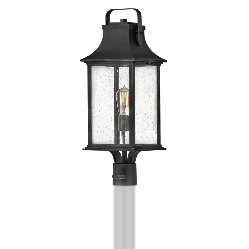 Grant 1-Light Lantern Head, Textured Black