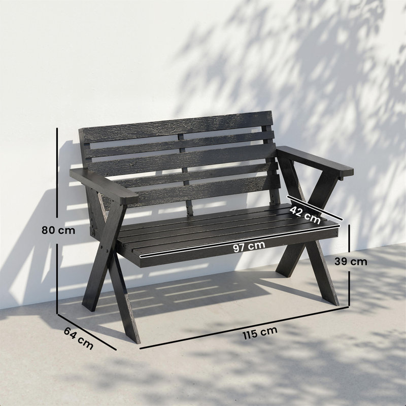 Wood Outdoor Bench