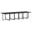 Enya Rectangular 17 - Piece 16 - Person 107Cm L Outdoor Table Set
