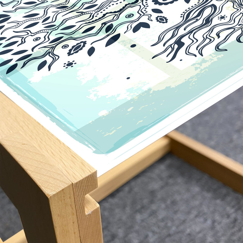 Jack-James Sled Coffee Table, 90cm H x 62cm W x 40cm D