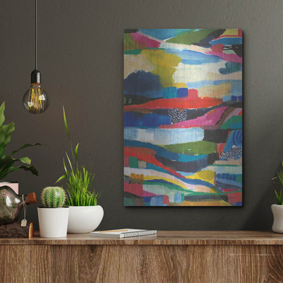  'Nocturn 2' by Cheryl Warrick Metal Wall Art