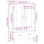 Mackenie 69.5cm Sideboard-1763954678