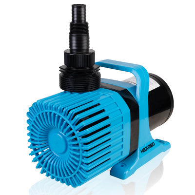 Pompe à eau submersible 8000GPH, pompe de bassin avec sac de barrière et cordon de 33 pieds, silencieux pour les jardins d'eau, les fontaines, les aquariums et la culture hydroponique, homologué UL