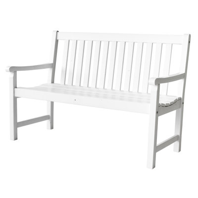 Ardlow Solid Wood Pine Outdoor Bench