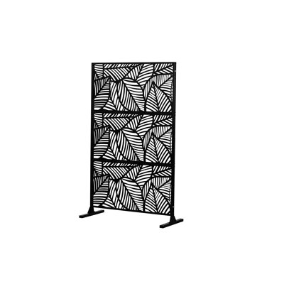 Yoan Patio Outdoor Privacy Screen 3 - Panel Freestanding, Decorative Room Divider