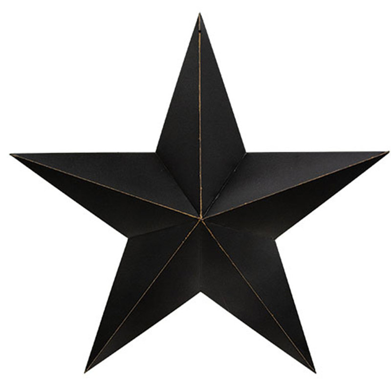 Astrology & Stars Wall Decor on Metal, Black