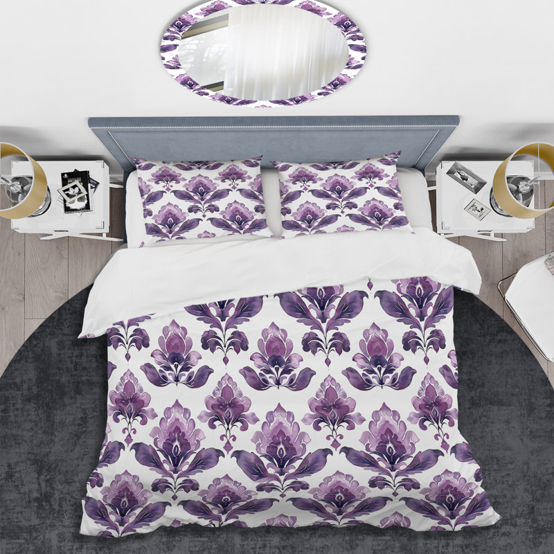 Ensemble de housse de couette Modern, Housse de couette simple + 2 taies décoratives st