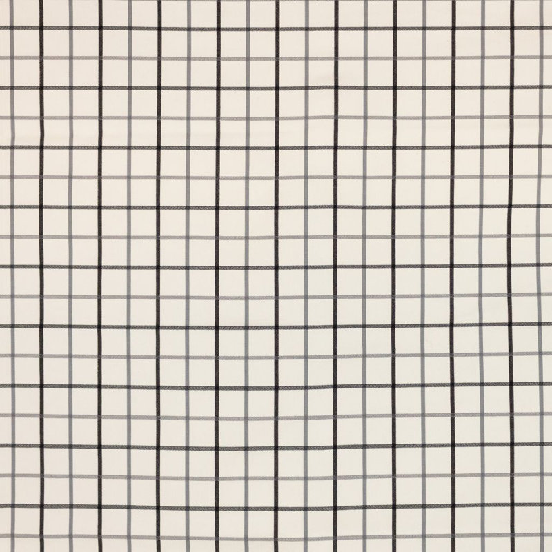 Tissu 100% coton Harbourside Check, Domino