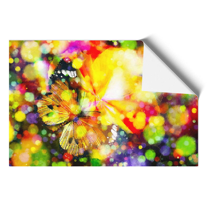 Butterfly Painting - Frameless Print, 30cm H x 42cm W x 0.1cm D
