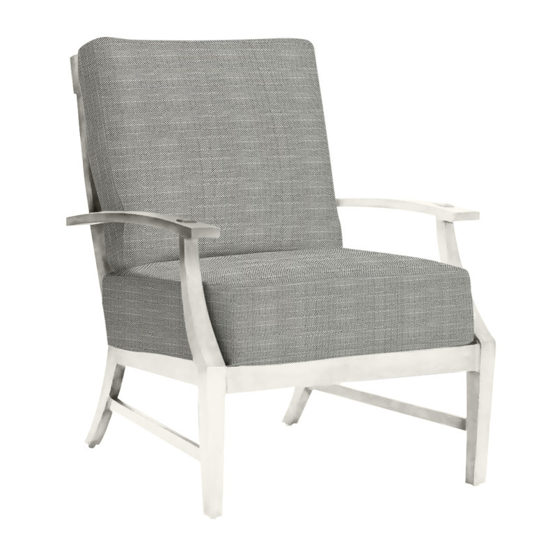 Méridienne Croquet, InsideOut® Rollo ‑ lin argent, Pas de soudure, Craie