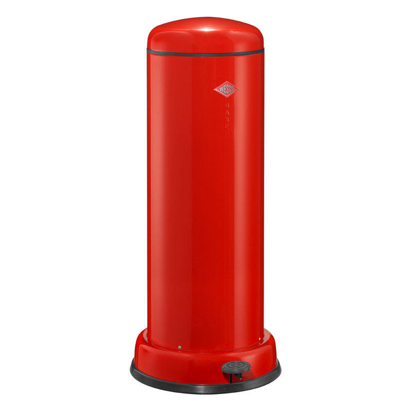 Step On Kitchen Trash Can - 30L, Red