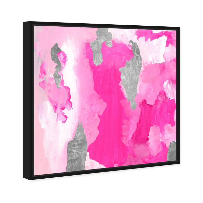 Ciel - impression d'art graphique, H 40 po x l 40 po x P 2 po, Toile avec cadre noir