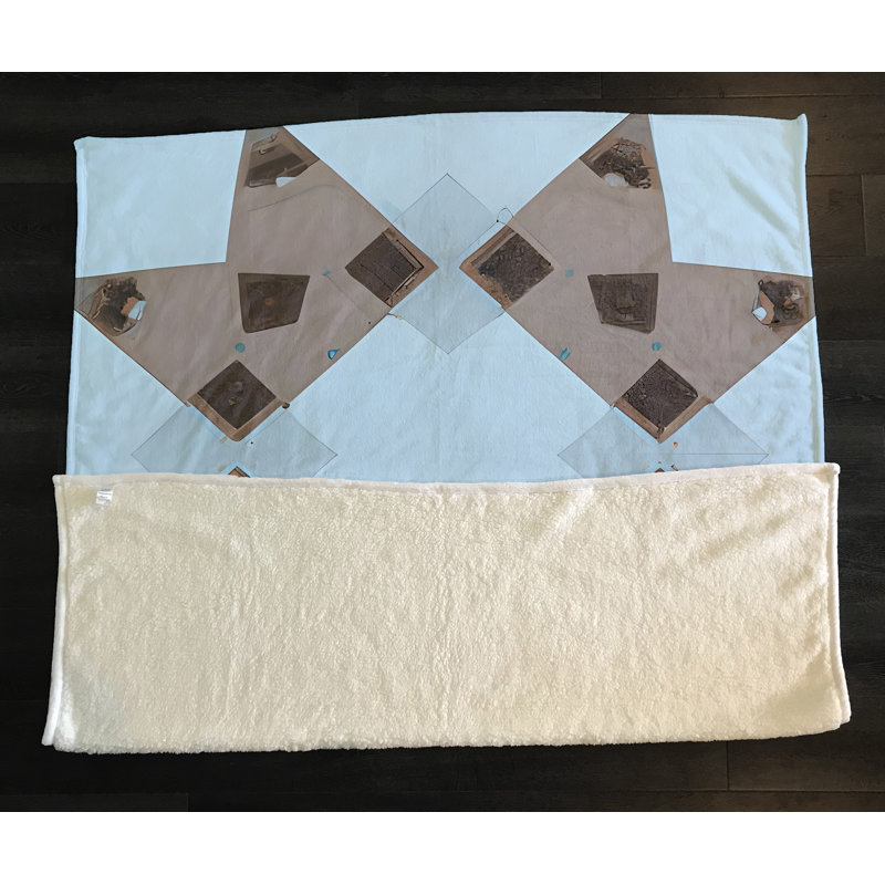 Throw Blanket, 51" W x 60" L