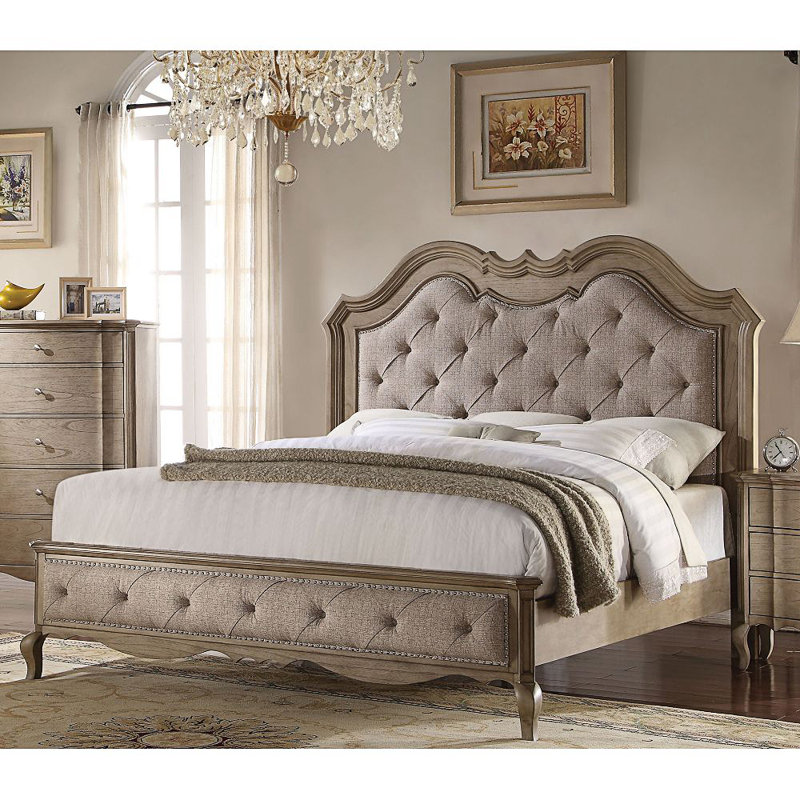 Upholstered Bed, Queen