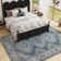 220G Terry Cloth Geometric Pattern American Retro Carpet