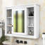 Armoire à pharmacie murale avec miroir et tablettes de rangement Yolandia-429879880