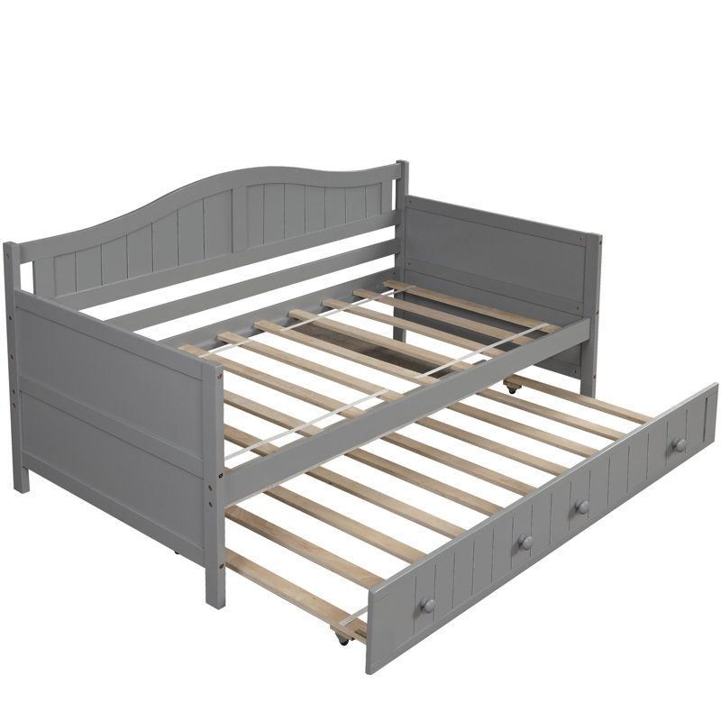 Daybed, Sofa Bed for Bedroom Living Room,No Box Spring Needed, Gray