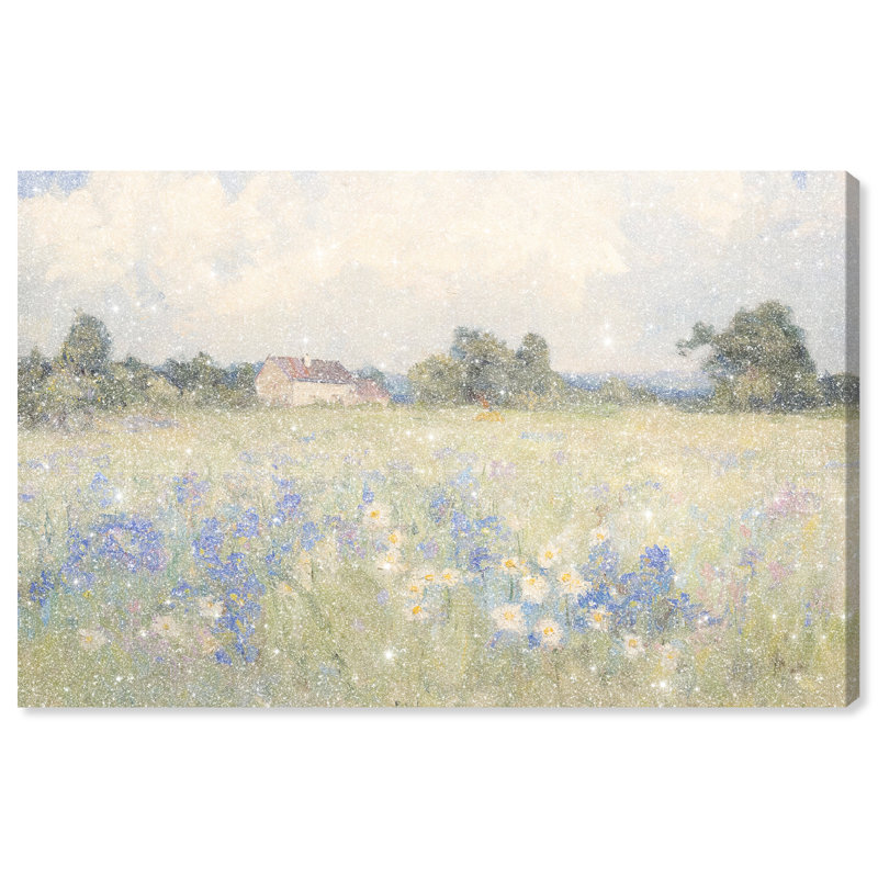 Enchanting Vista Canvas Landscape & Nature Print by Oliver Gal, Black Frame, 15 x 10, Canvas Unframed, 10"H x 15"W