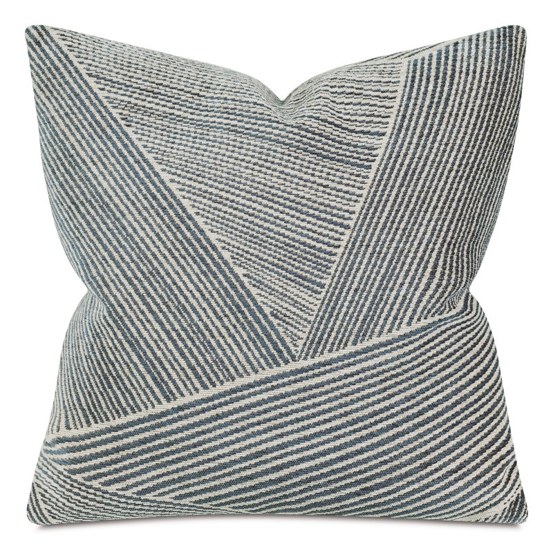 Bezel Square Pillow Cover & Insert