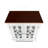 Logan Accent Solid Wood Cabinet W/ Mirror Door & Shelf