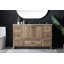 Meuble-lavabo simple avec plateau en marbre Soma-283359746