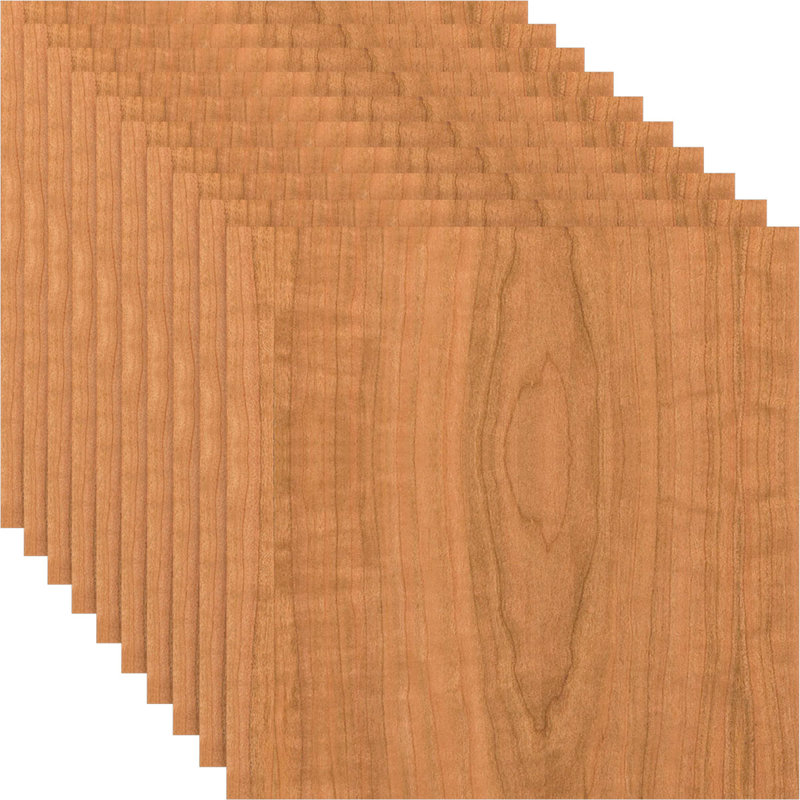 Planches en bois, Cerisier, H 11,75 po x l 11,75 po x P 0,38 po