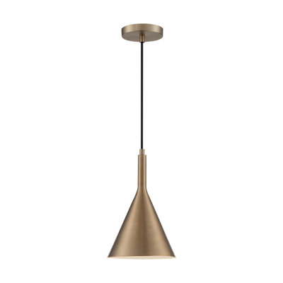 Luminaire suspendu conique à 1 lumière Laroche