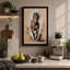 Charging Horse Modern - Wrapped Canvas-711206918-711206968