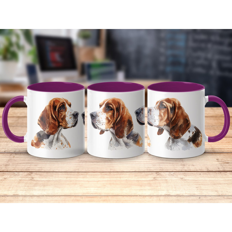 Mug, Purple, 4