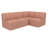 Praia 4-Piece Modular Upholstered Patio Sectional-107485347