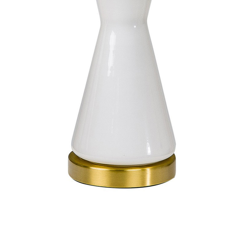 Lampe Maydean, Blanc / doré