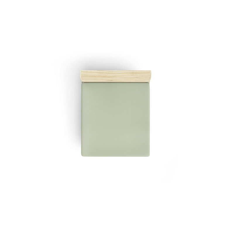 Drap-housse 100% coton Harriss, Drap-housse pour lit simple TG, Vert