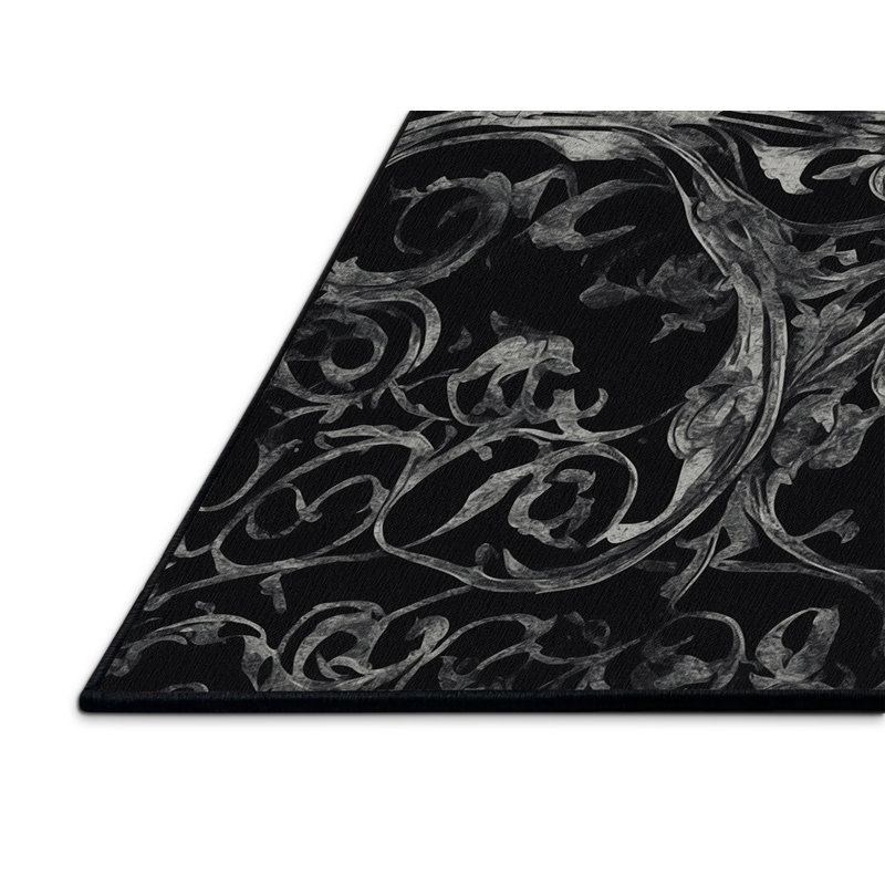 Tapis fumé Smoky, Carré 3 pi
