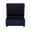 Banc de rangement avec plateau coulissant Modern