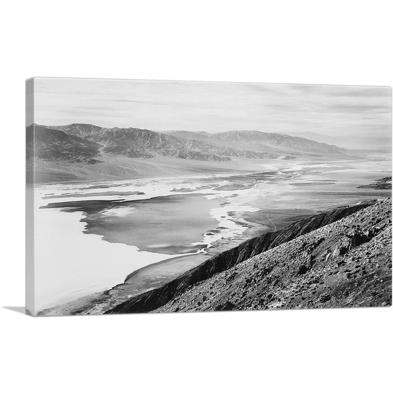 "Mort Valley National Monument California" par Ansel Adams, reproduction d'art sur toile tendue, H 26 po x l 40 po x 1,5 po