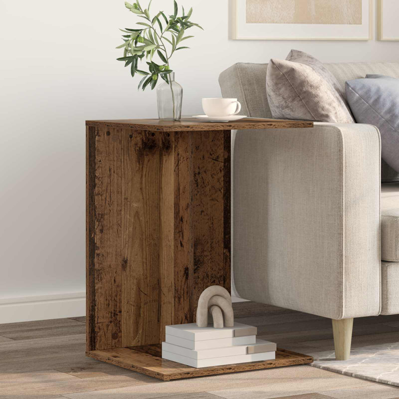 End Table, Old Wood