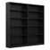 Doyno Tall 5 Shelf Bookcase - Set of 2, Storage and Display Bookshelves for Home Office and Living Room