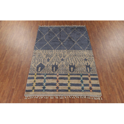 Tapis oriental marocain Trellis