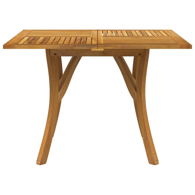 Corneille Square Acacia Folding Outdoor Dining Table , cm W cm D, 75cm H x 85cm L x 85cm D