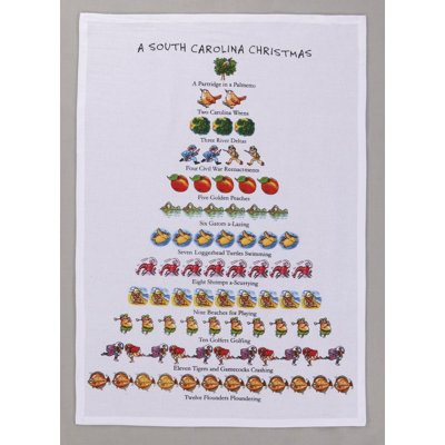 Serviette de cuisine A South Carolina Christmas