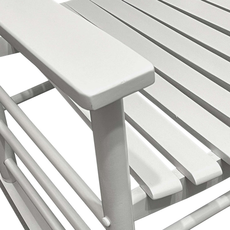 Fauteuil à bascule Balcony Porche, Blanc