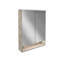 Surface Mirrored Bathroom Cabinets with Mirror and 2 Adjustable Shelves-72251074