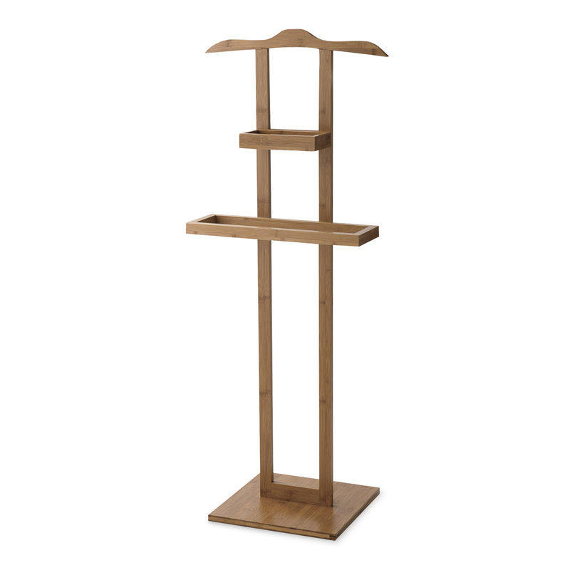 Solid Wood Freestanding Valet Stand