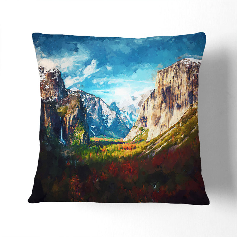 Square Throw Cushion, 55cm H x 55cm W x 20cm D